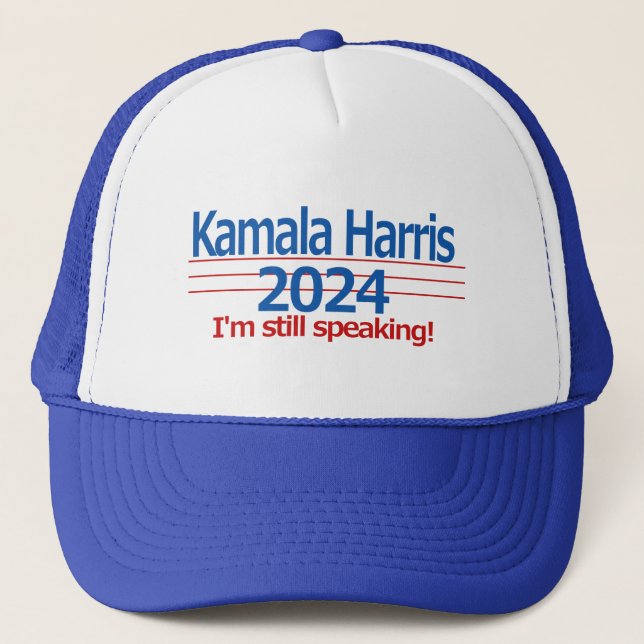 Kamala Harris 2024 I'm Still Speaking! Trucker Hat (Front)