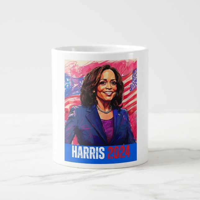 KAMALA HARRIS 2024 LARGE COFFEE MUG (Front)