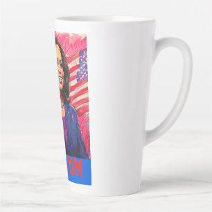 KAMALA HARRIS 2024 LATTE MUG
