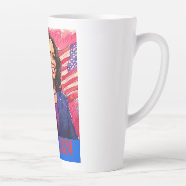 KAMALA HARRIS 2024 LATTE MUG (Right)