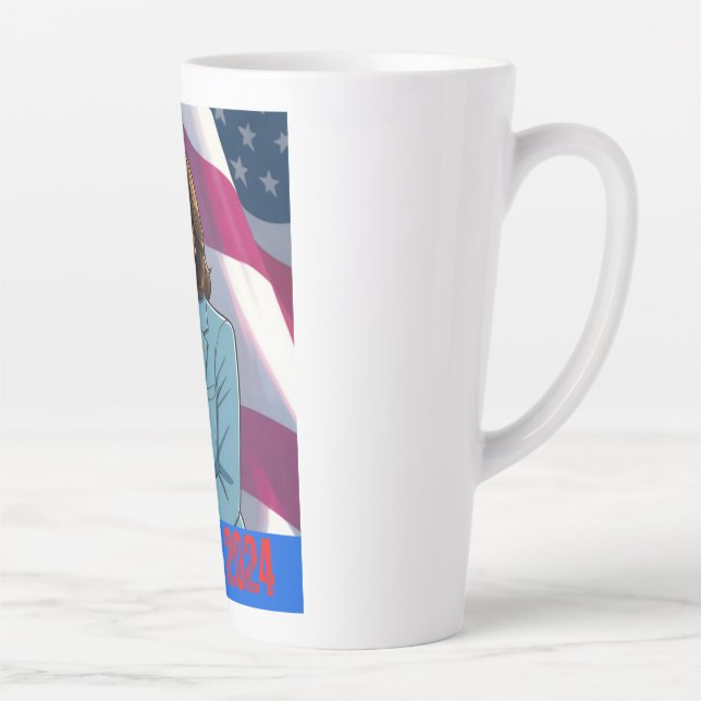 KAMALA HARRIS 2024 LATTE MUG (Right)