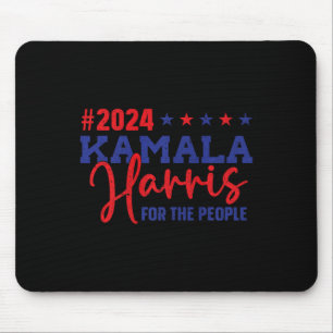 Kamala Harris 2024 Leadership With Purpose Premium Mouse Pad