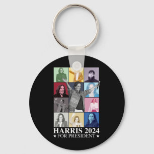 Kamala Harris 2024 Madam President Election Democr Key Ring