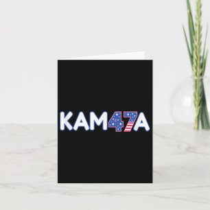 Kamala Harris 2024 Madam President Harris Vote Ele Card