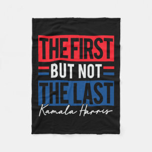 Kamala Harris 2024 Madam President Kamala 47 Usa E Fleece Blanket
