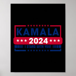 Kamala Harris 2024 Madam President Kamala 47 Usa E Poster