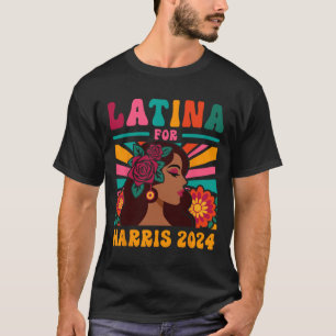 Kamala Harris 2024 Madam President - Latina Women T-Shirt