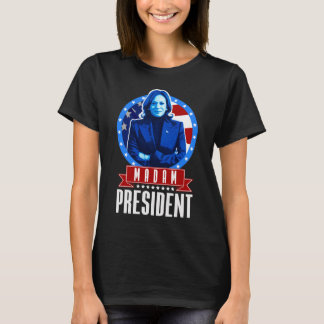 Kamala Harris 2024: Madam President T-Shirt