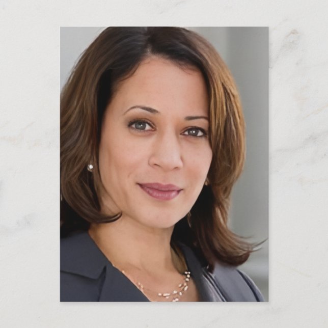 Kamala Harris 2024 my president is a black and fem Postcard (Front)