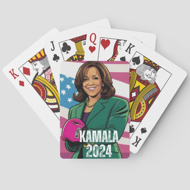 KAMALA HARRIS 2024 PLAYING CARDS (Back)