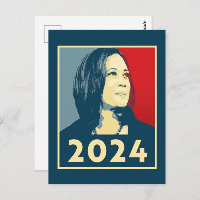Kamala Harris 2024 Postcard (Front/Back)