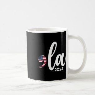 Kamala Harris 2024 President Comma La Funny Coffee Mug