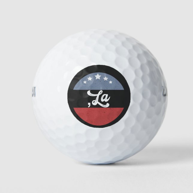 Kamala Harris 2024 President Comma La Funny Golf Balls (Front)