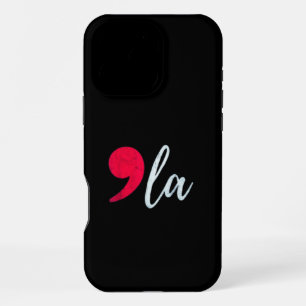 Kamala Harris 2024 President Comma La Funny iPhone 16 Pro Max Case