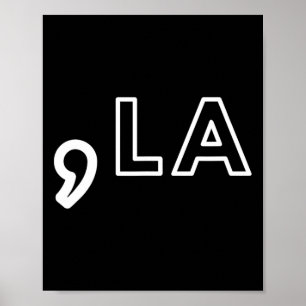 Kamala Harris 2024 President Comma Poster