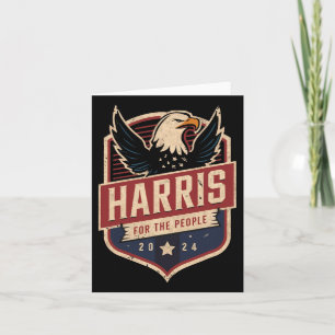 Kamala Harris 2024 Presidential Campaign Card
