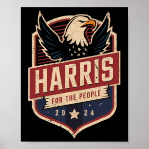 Kamala Harris 2024 Presidential Campaign Poster