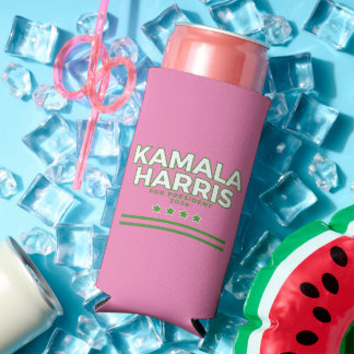 Kamala Harris 2024 Presidential Campaign Seltzer Can Cooler