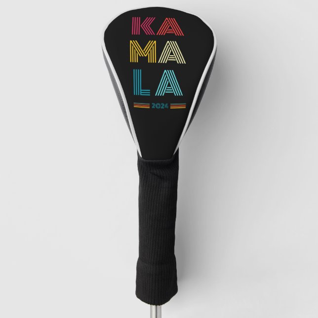 Kamala Harris 2024 Presidential Election Golf Head Cover (Front)
