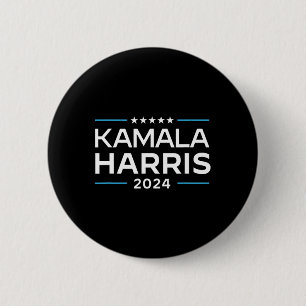Kamala Harris 2024 Presidential Election Mens Wome 6 Cm Round Badge