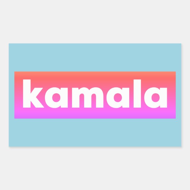 Kamala Harris 2024 Rectangular Sticker (Front)