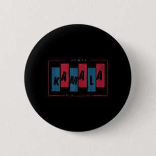 Kamala Harris 2024 Shattering The Gl Ceiling Tank 6 Cm Round Badge