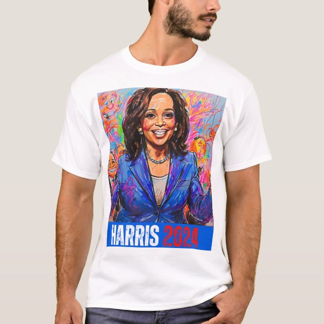 KAMALA HARRIS 2024 T-Shirt (Front)