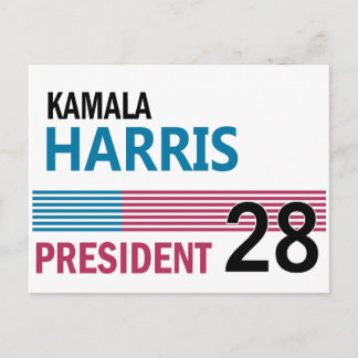 Kamala Harris 2028 Postcard