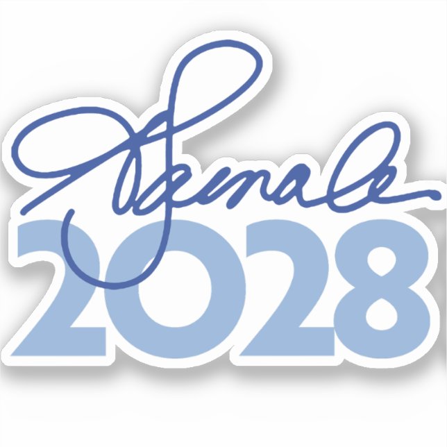 Kamala Harris 2028 Signature (Front)