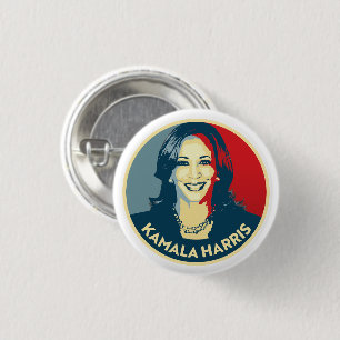 Kamala Harris 3 Cm Round Badge