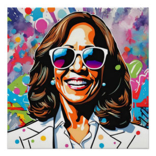 KAMALA HARRIS 3 POSTER