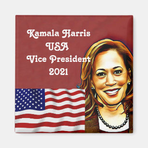 Kamala Harris  46th Vice-Presidents Magnet