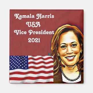 Kamala Harris 46th Vice-Presidents Magnet