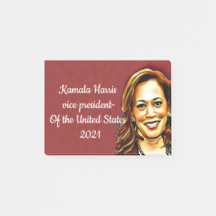 Kamala Harris 46th Vice-Presidents_ Post-it Notes