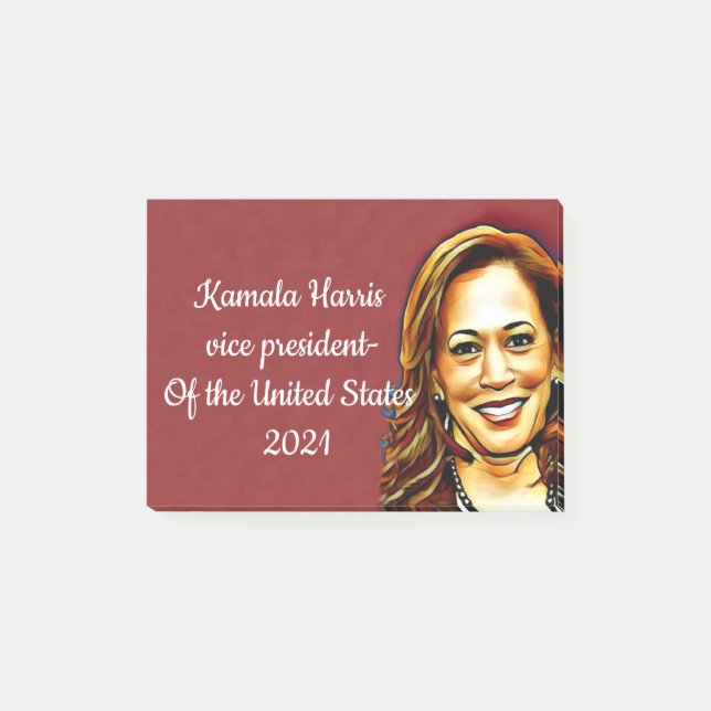 Kamala Harris  46th Vice-Presidents_ Post-it Notes (Front)