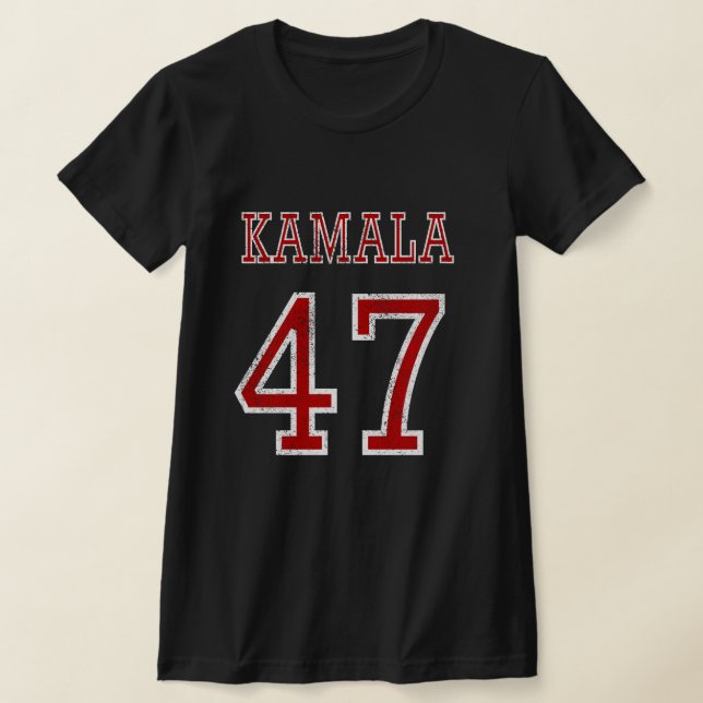 Kamala Harris 47 Election 2024 Men Women Kids T-Shirt (Laydown)