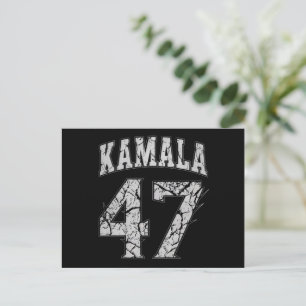Kamala Harris 47 th President USA America 2024 Postcard