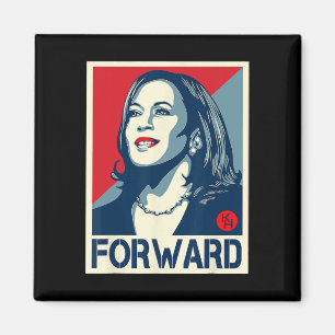 Kamala Harris 47th President America 2024 Election Magnet