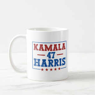 Kamala Harris 47th President Campaign 2024 Coffee Mug
