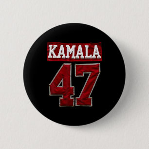 Kamala Harris 47th Usa President 2024 Election 6 Cm Round Badge