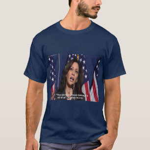 Kamala Harris & American Dream Quote Mens Tshirt
