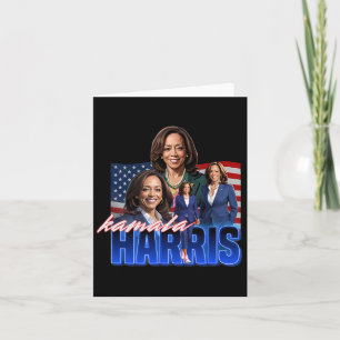 Kamala Harris American Flag Bootleg Reboot Card