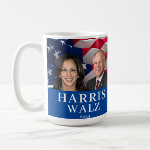 Kamala Harris And Tim Walz 2024 Coffee Mug