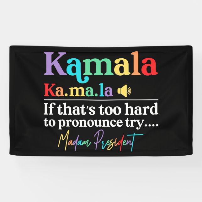 Kamala Harris Banner (Horizontal)
