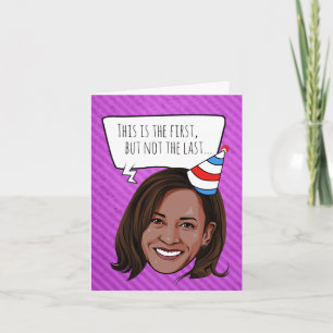 Kamala Harris Birthday: This is the First Card