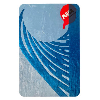 Kamala (Harris) Blue Wave Magnet