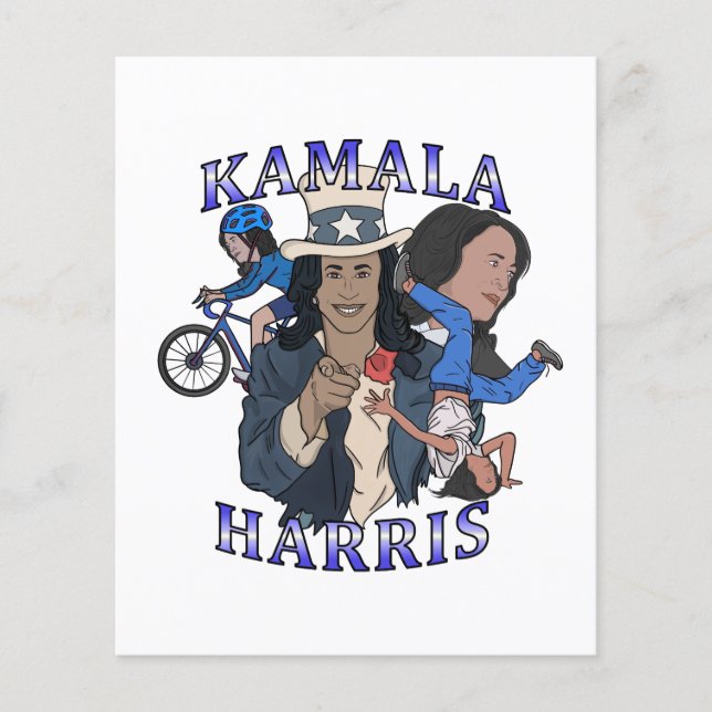 Kamala Harris Bootleg Rap Style Election (Front)