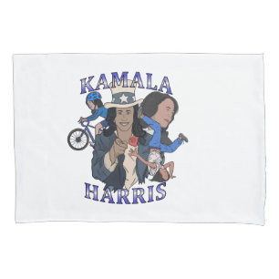 Kamala Harris Bootleg Rap Style Election Pillowcase
