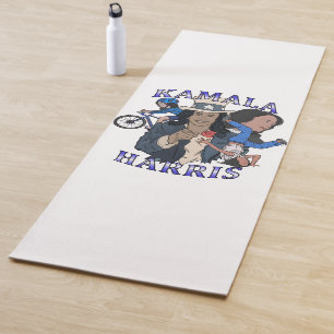 Kamala Harris Bootleg Rap Style Election Yoga Mat