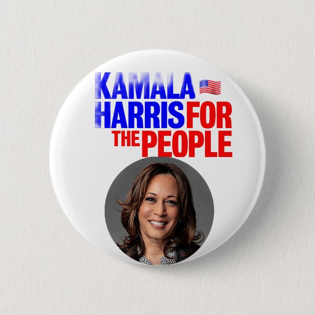 Kamala Harris_ Button (Front)